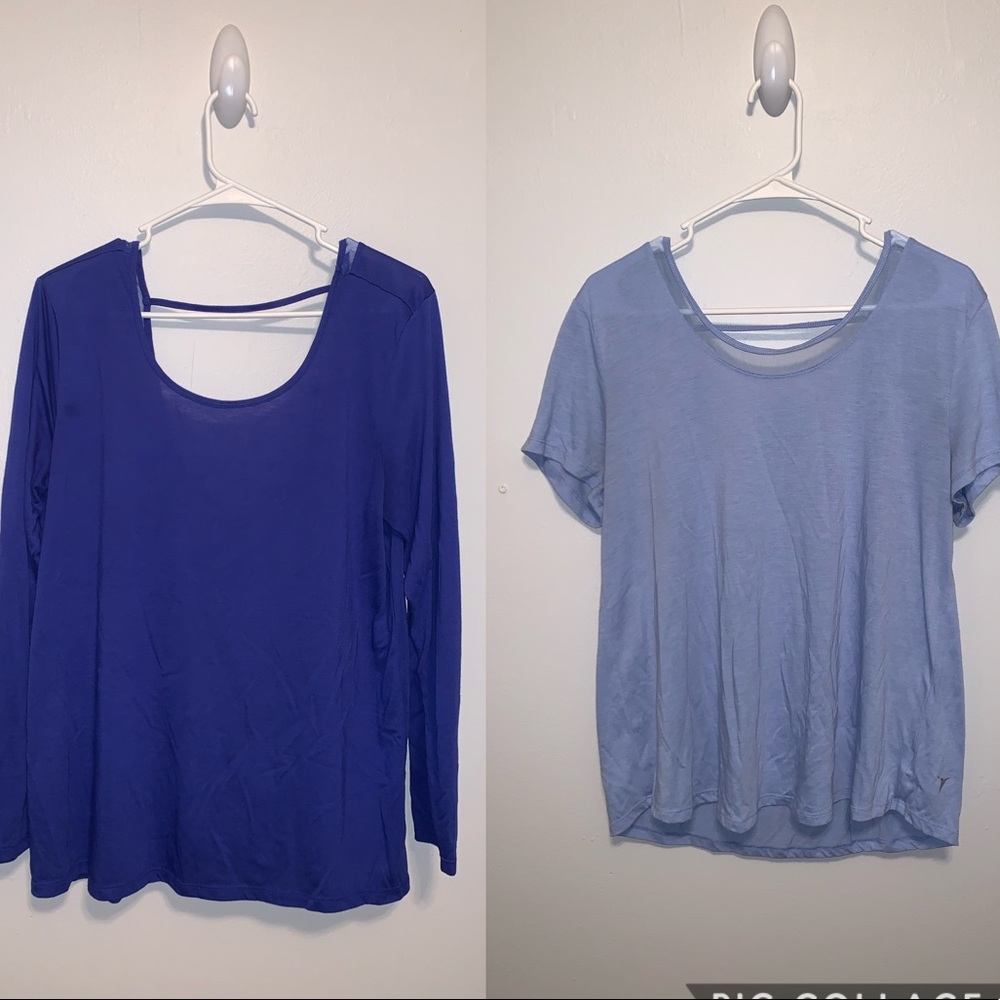 2 Piece Bundle Active Top. Size XL